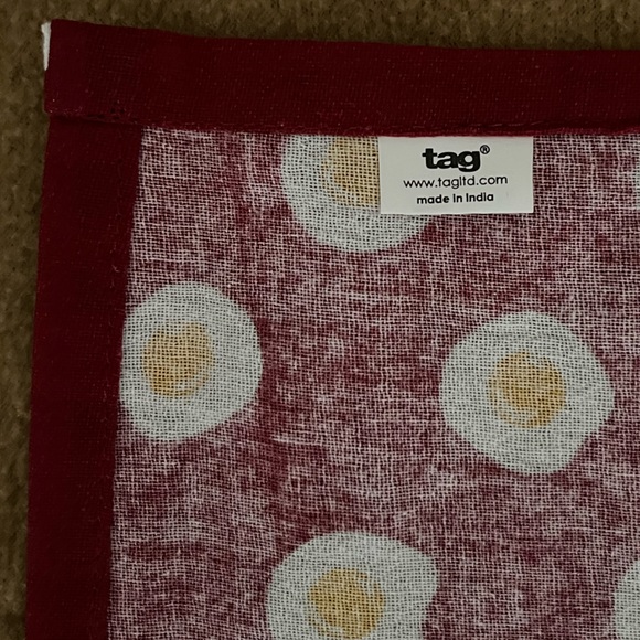 100% Cotton Large 26x28 Dish Towel You are the BACON to my EGGS - Picture 6 of 8